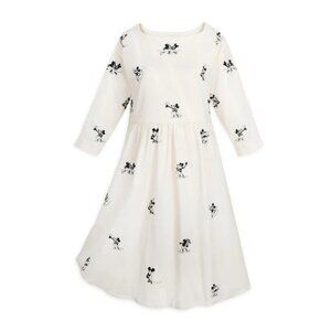 Disney Mickey and Minnie Mouse Vintage-Style Dress Size Medium